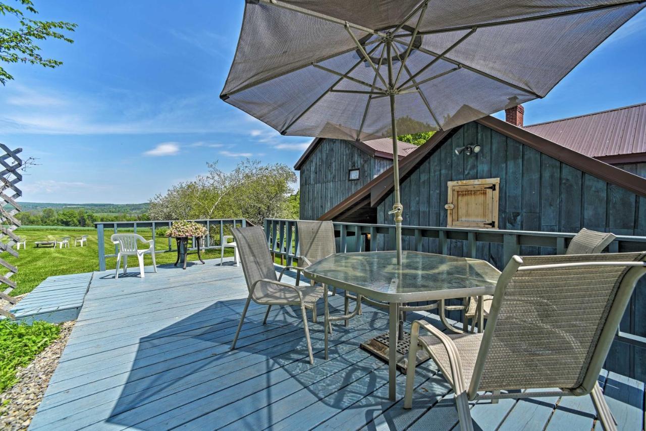 Country Escape With Sauna, 10 Mi To Cooperstown Richfield Springs Eksteriør bilde